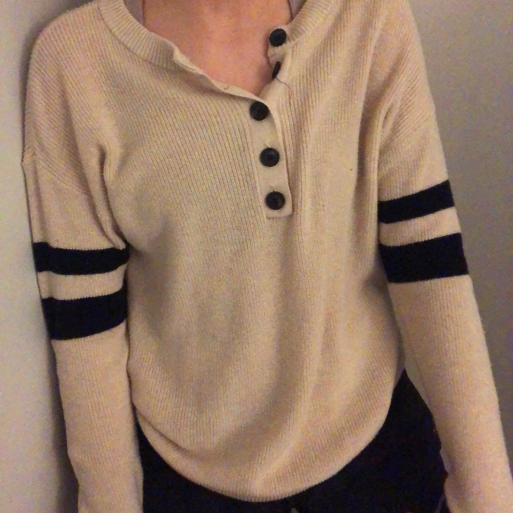 Button Up Sweater